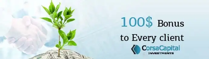 $100 Welcome NO-Deposit Bonus – Corsa Capita
