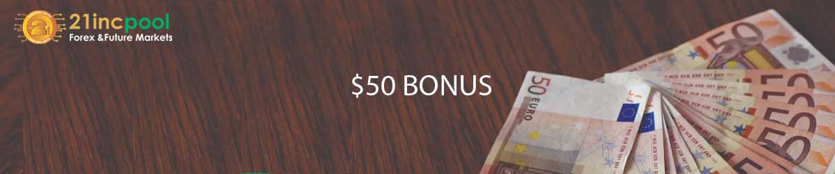 $50 USD No Deposit Bonus – 21IncPool
