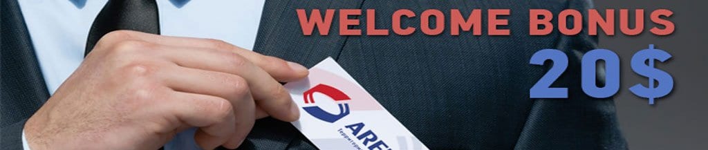 $20 No Deposit Bonus – ArenaFX (In Russian)