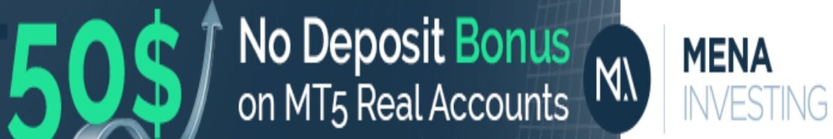 $50 NO Deposit, NO Credit Card – Mena Investing