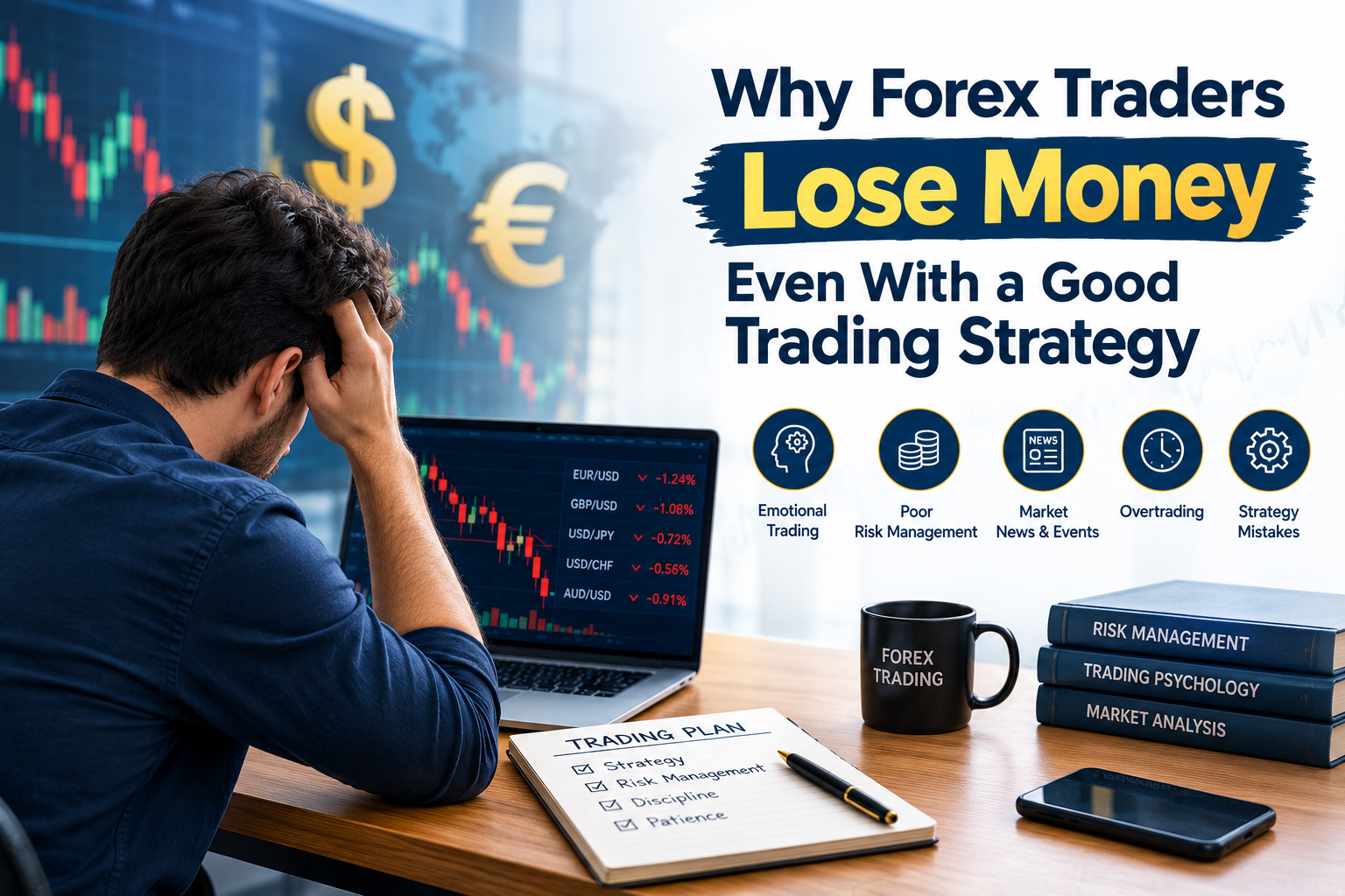 why forex traders lose money