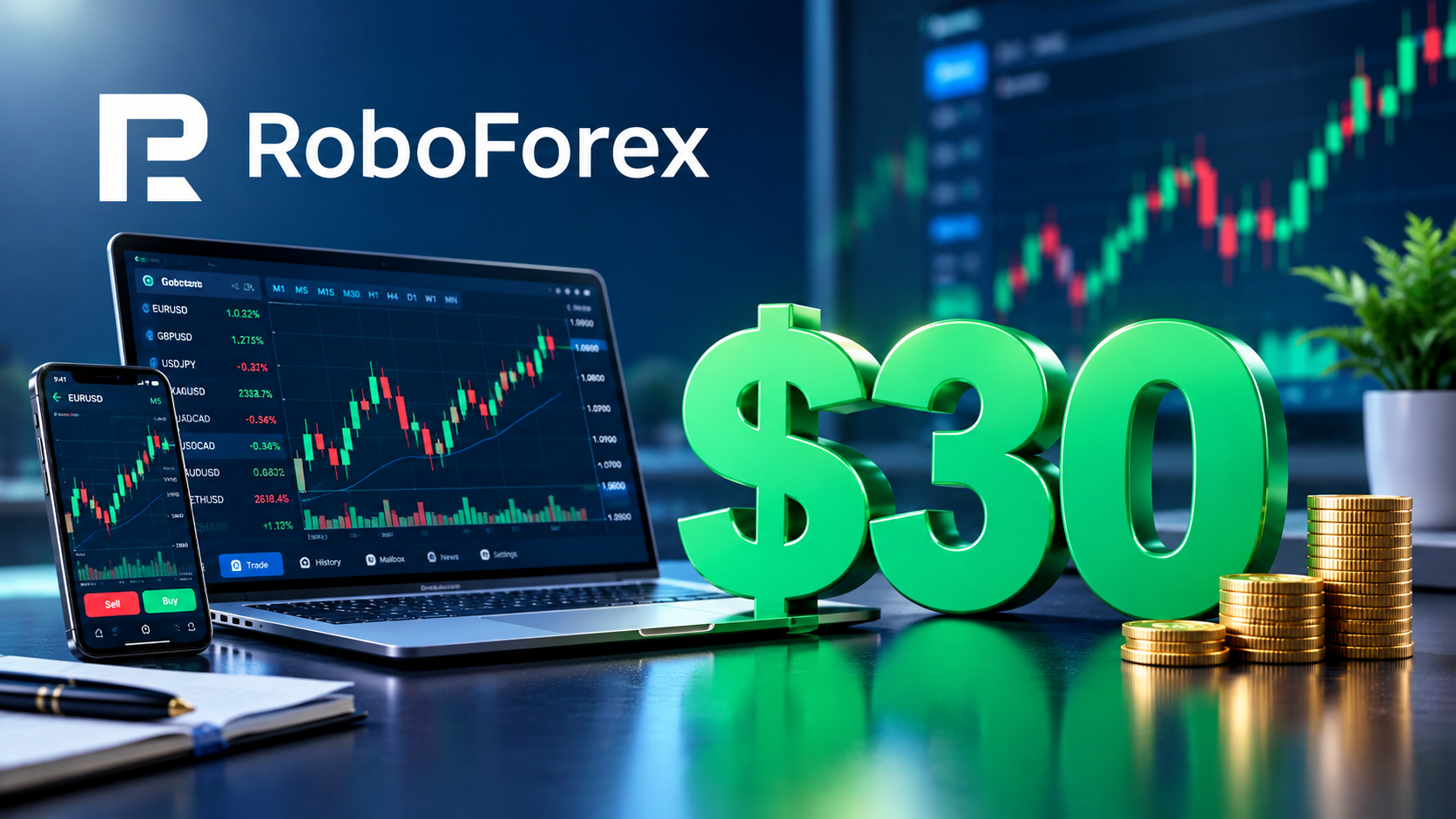 $30 Welcome Bonus
